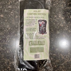 Solar Camping Shower 5 Gallon